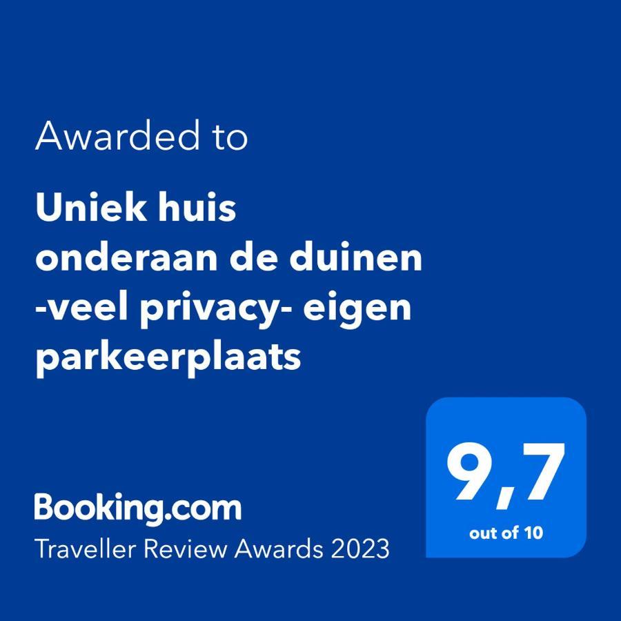 Uniek Huis Onderaan De Duinen -Veel Privacy- Eigen Parkeerplaats Domburg Eksteriør billede